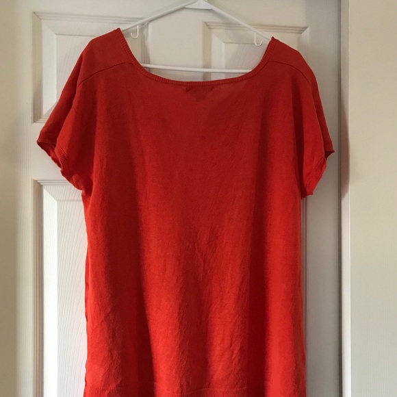 Short sleeve orange top - Picture 4 of 4